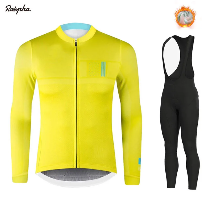 Skup Zimowa odzież rowerowa Gobiking odzież z długim rękawem koszulka rajdowa zestaw termiczny polar Maillot Ropa Ciclismo Invierno utrzymuj ciepło