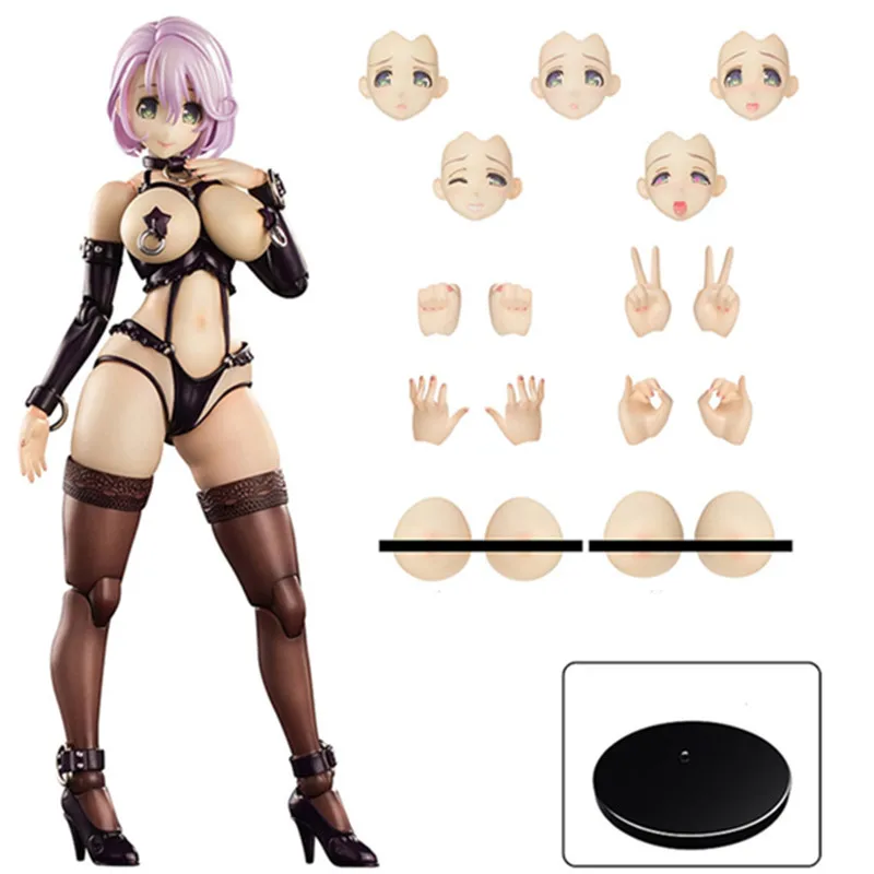 

17cm sexy SECOND AXE Type HENTAI Action Shizue Minase the SECOND AXE Action figure toys collection doll Christmas gift with box