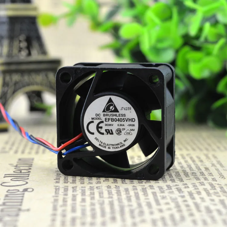 Для delta EFB0405VHD 5. 0 40 мм 4 см DC 5 В 4020 а серверный инверторный вентилятор axial