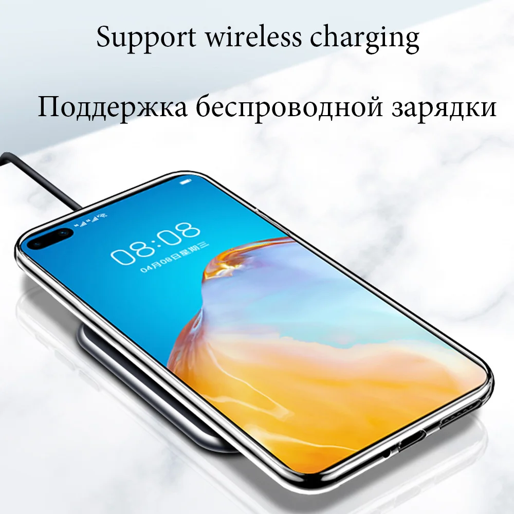 Transparent Silicone Protective Phone Case - Slim, Soft Shell Back Cover