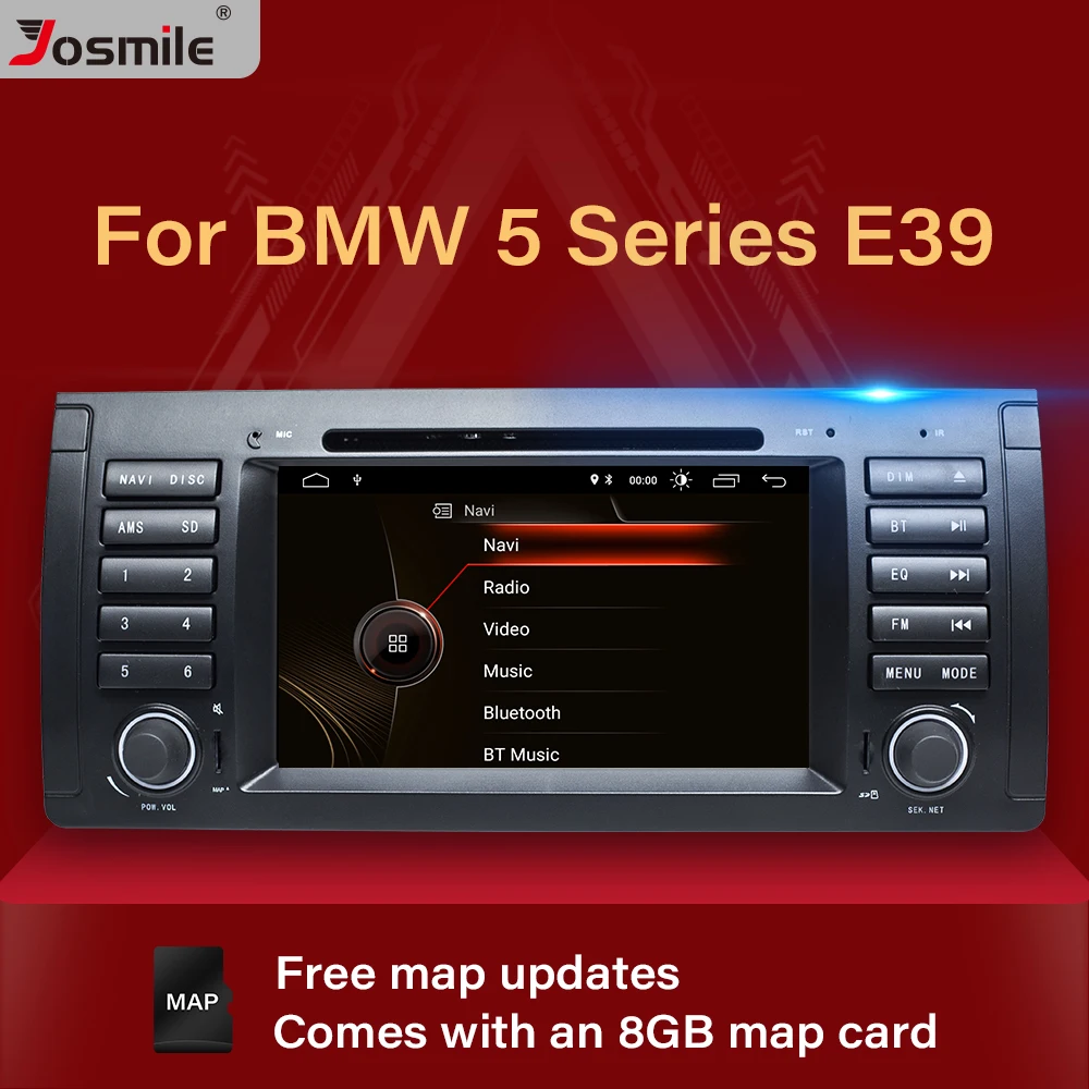 1 Din автомобильный стерео DVD плеер для BMW E39 X5 E53 M5 аудио радио Multimeida GPS навигационная