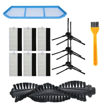 

Roller Brush Filter Side Brush Kit For Ilife A4S A40 Vacuum Cleaner Parts Anti-winding Roller, Roller Brush