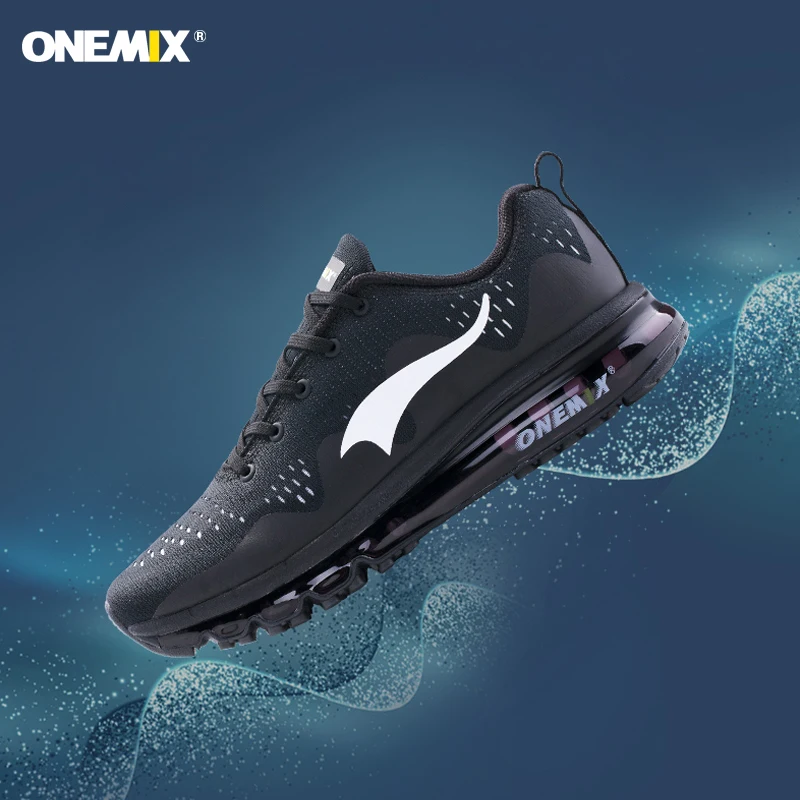 ONEMIX летние спортивные мужские кроссовки для бега с воздушной подушкой сетчатые