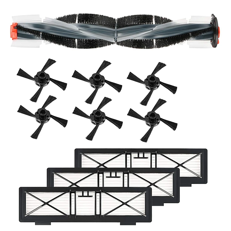

Replacement for Neato Botvac Filter Brush Kits, Compatible with Parts for Neato Botvac Series D75 D80 D85, 70E 75 80 85