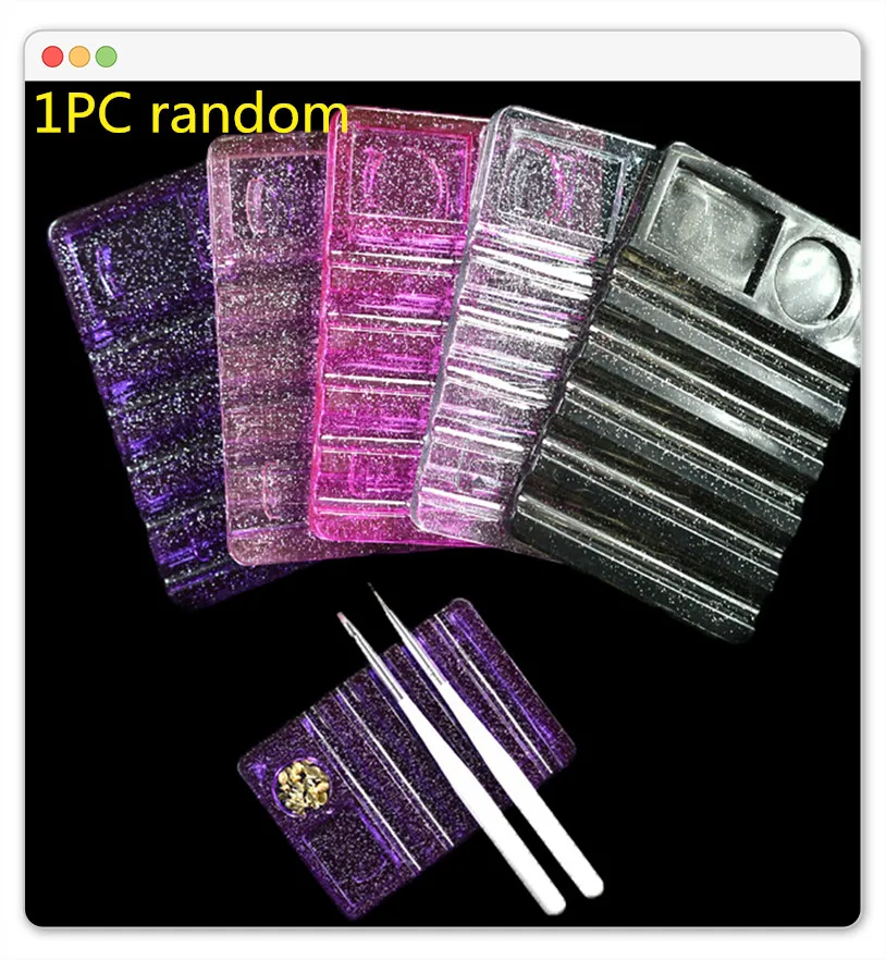 1pc Nail Brush Pen Holder Nail Tool Pen Rack Stand Base UV Gel Brushes Display Tools Random Color New