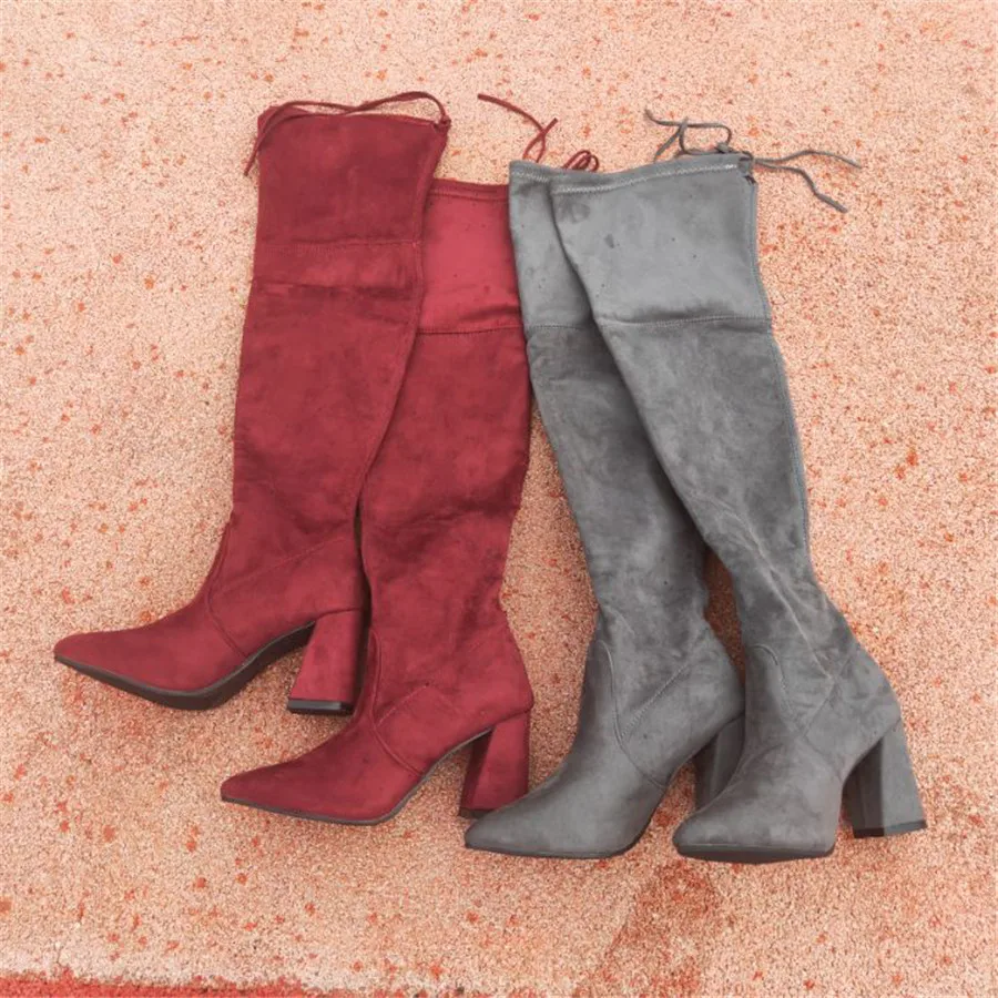 

long shoes Winter Woman High Boots