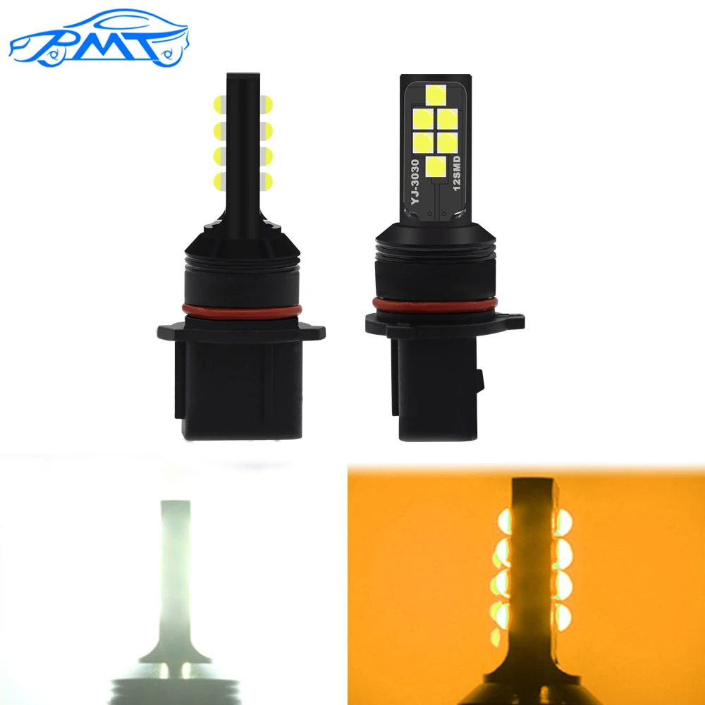 BMT светодиодный противотуманный фонарь для автомобиля PSX26W P13W DRL дневные ходовые