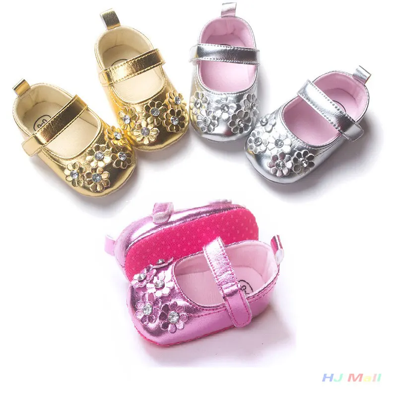 Diamond baby shoes мягкая подошва нескользящая обувь малыша обувь принцессы