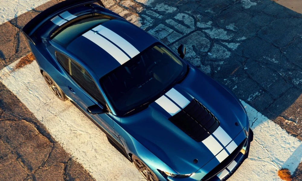 Стильные автомобильные декоративные наклейки на весь Кузов для Ford Mustang Авто длинные боковые полосы наклейки виниловая пленка автомобильные аксессуары