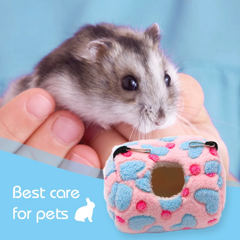 Small Animal Cages Soft Warm font b Pet b font Hamster Hammock Sleeping Mini Animals Mice
