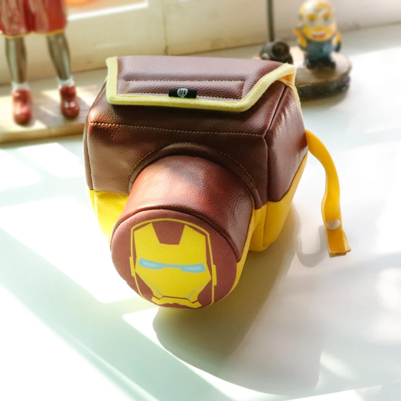 

CamDress brown leather lightweight design Senior handmade Customized Wear-resistant photography bag shock absorption