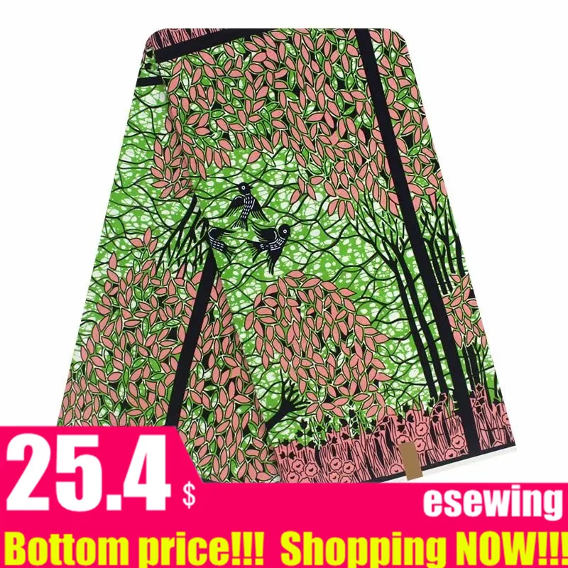 Настоящий воск Высокое качество африканская Анкара воск настоящий голландский Африканский вощеная ткань горячая Распродажа дизайн для женщин платье