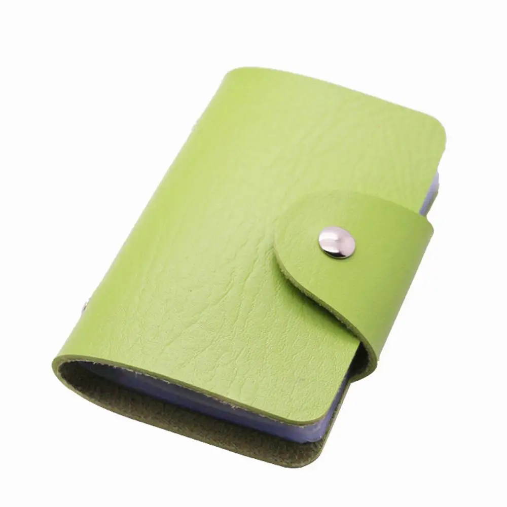 Green S Кошелек, унисекс, модный, Повседневный, Одноцветный, мини, большая вместительность, посылка для карт, высокое качество, кожаный чехол для кредитных карт, визиток,# S - Цвет: Green S