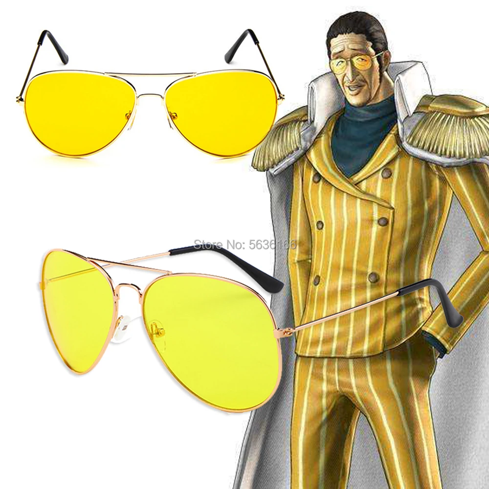 アニメワンピース海軍提督ボルサリーノコスプレメガネ黄色サングラス Boys Costume Accessories Aliexpress アニメワンピース海軍提督ボルサリーノコスプレメガネ黄色サングラス Boys Costume Accessories Aliexpress
