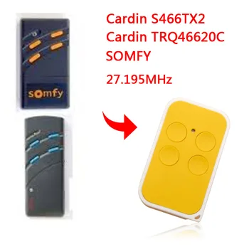 

Cardin S466TX2 TRQ46620C SOMFY remote control Universal Cloning 27.195 MHz Remote Control Replacement Clone Fob 27.195MHz New