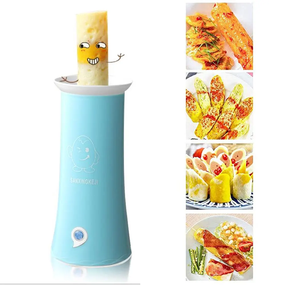 220V Egg Roll Maker Automatic Egg Master Cooking Machine Breakfast Omelette Maker DIY Electric Sausage In