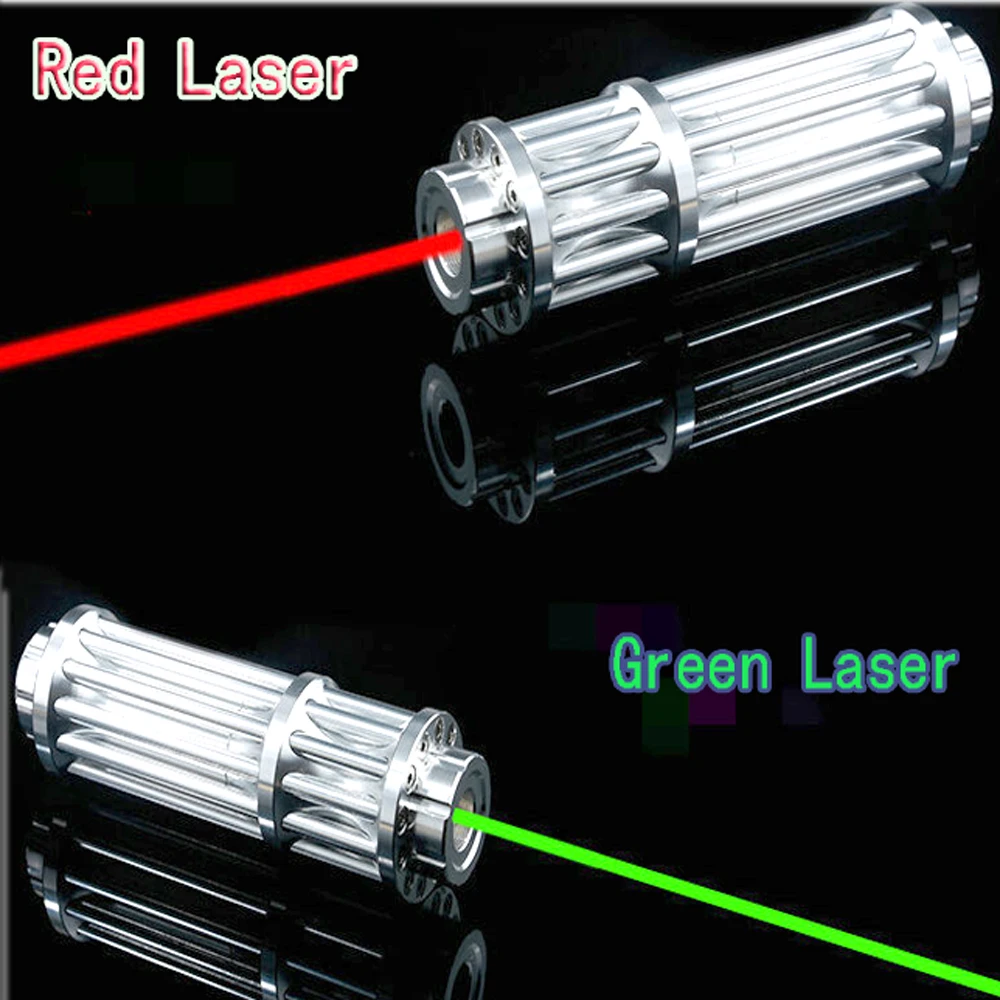 Laser Pointer Pen Hunt High Power 10000m 532nm Burning Red Blue Green 500-1000m 