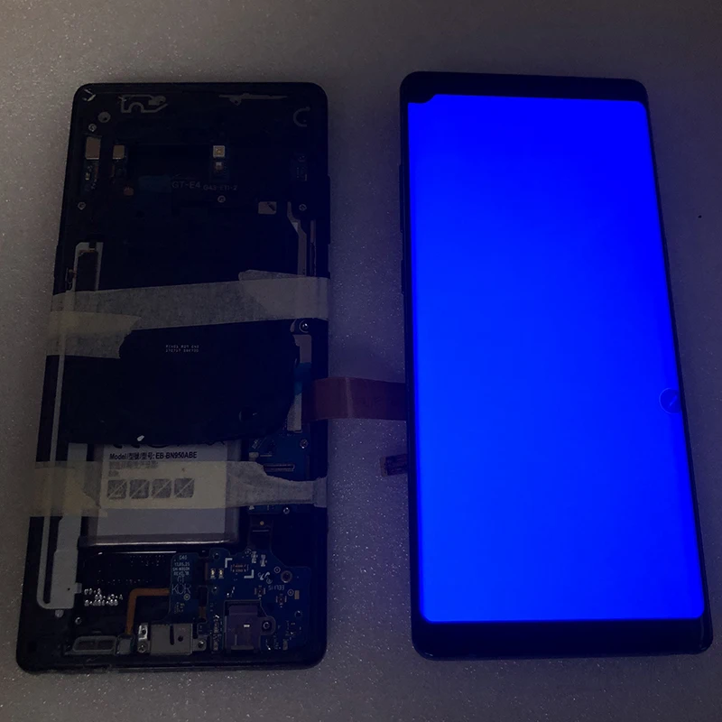 Dot Super AMOLED ЖК-дисплей сенсорный экран в сборе для samsung galaxy S8 S9 Plus NOTE 8 EDGE экран Замена Ремонт