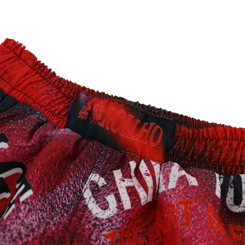 Летние мужские шорты, мужские быстросохнущие шорты, MMA, тренировки по борьбе, фитнес, Sanda Jiu Jitsu, дрессировка, тренировки по борьбе шорты из полиэстера