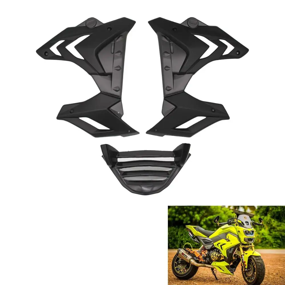 

Bodywork Shell Cover For Honda Grom MSX125SF Protect Deflector Side Panels Mid Fairing Kit Set Guide Plate Cover