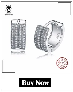 ORSA JEWELS, циркониевые серьги, чистое Стерлинговое Серебро для женщин/мужчин, настоящая 925 пробы, серебряные серьги-капли с крестиком, модное ювелирное изделие, SE37