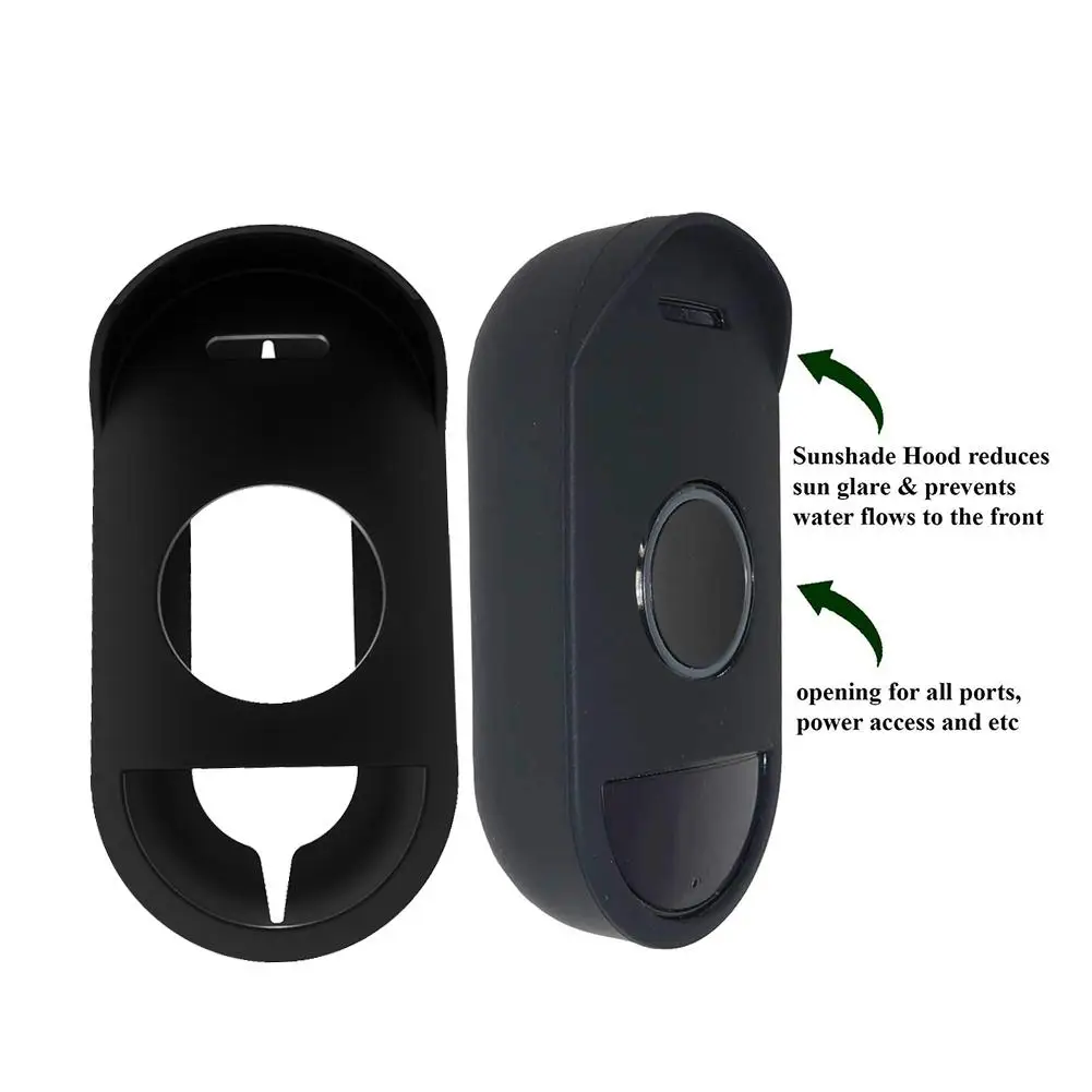 

Wireless Doorbell Protector Cover Waterproof Cover Case For Smart Door Bell Ring For Arlo Doorbell Protective Case Accessories