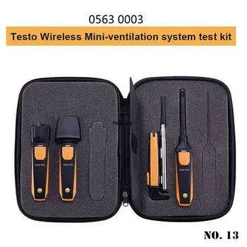 

Testo 0563 0003 Smart Probes VAC Set with Smartphone Operation Measure Air Velocities Humidity Volume Flows Temperatures Meter
