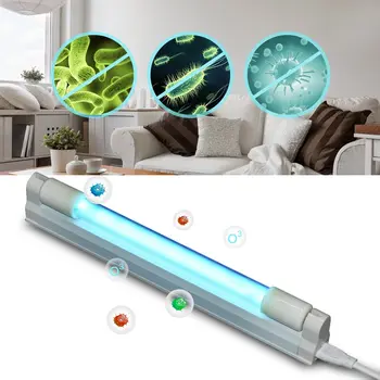 

8W 6W Germicidal Light T5 UV Germicidal Quartz Lamp Sterilizer Kill Dust Mite UV quartz lamp For Bedroom