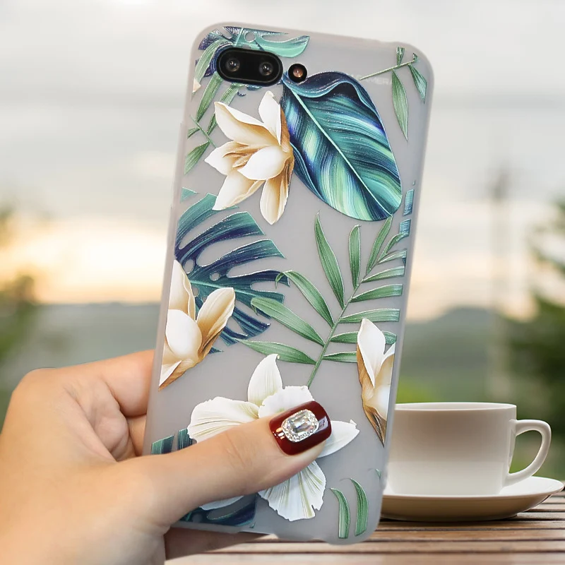 M01RDY 3D цветок Honor 20 PRO вид 20 20S чехол для huawei Honor 10i 10 9 8 Lite 7A PRO 7C 8A 8C 8X8 S 9X чехол для телефона, силиконовый чехол, чехол s - Цвет: M01RDY