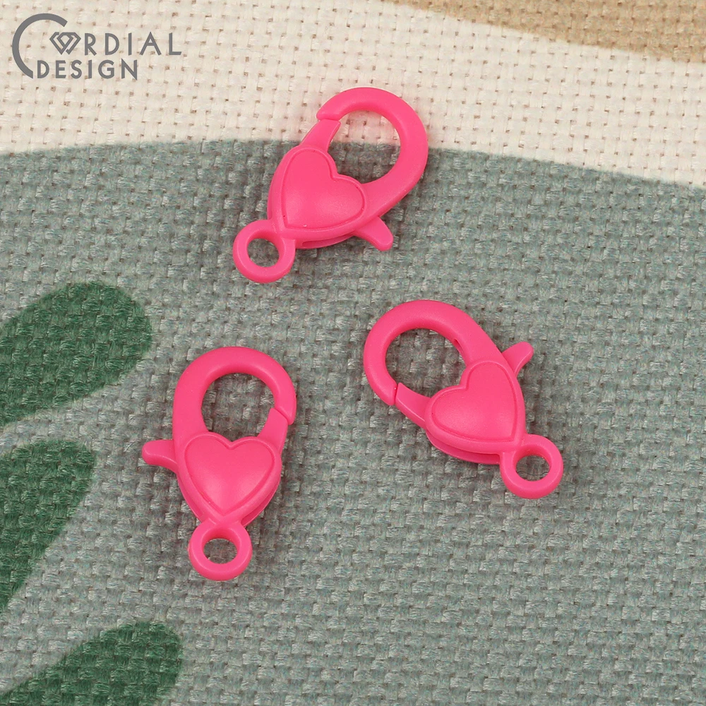 Cordial Design 20Pcs Acrylic Lobster Clasp/DIY Making/Jewelry Findings & Components/Hand Made/Clasps & Hooks/Jewelry Accessories - cordial