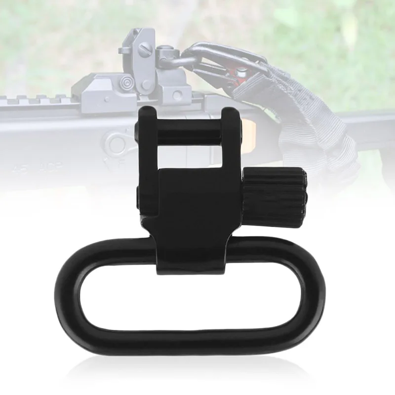 

Sling Rotatable Mount QD Adapter Quick Detachable Metal Gun Strap Sling Mount Ring Rifle Shotgun Hunting Accessories