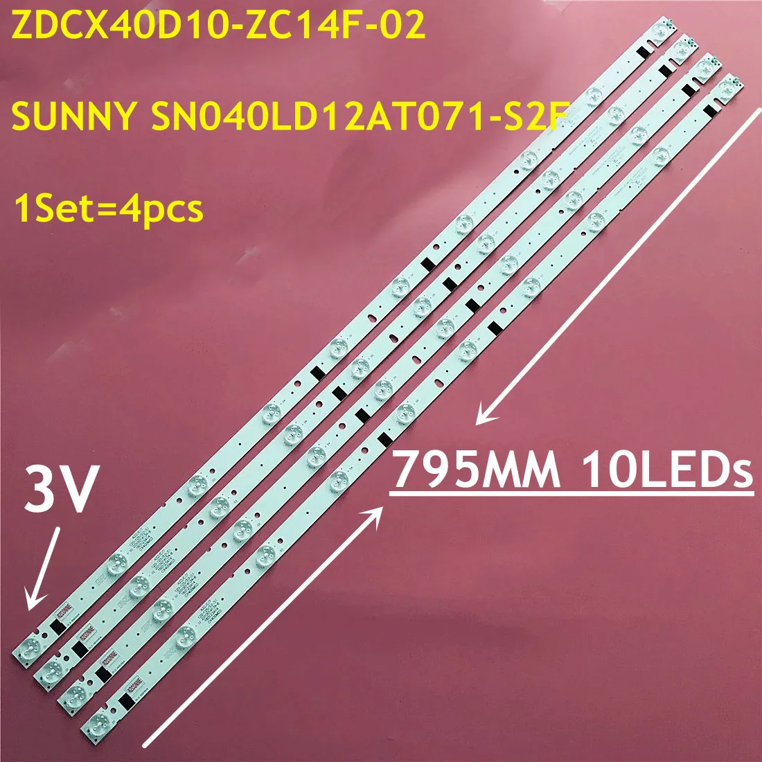 

10Kit ED лента для подсветки 10 ламп для фотовспышки Φ 303CX40003