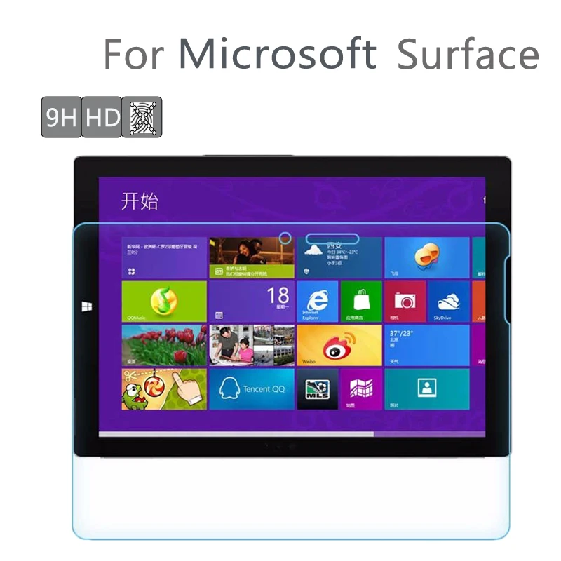 Для microsoft Surface Pro 4 12,3 Tab Чехол Жесткий кожаный жесткий чехол Роскошный умный чехол W. Планшет закаленное стекло экран защитный