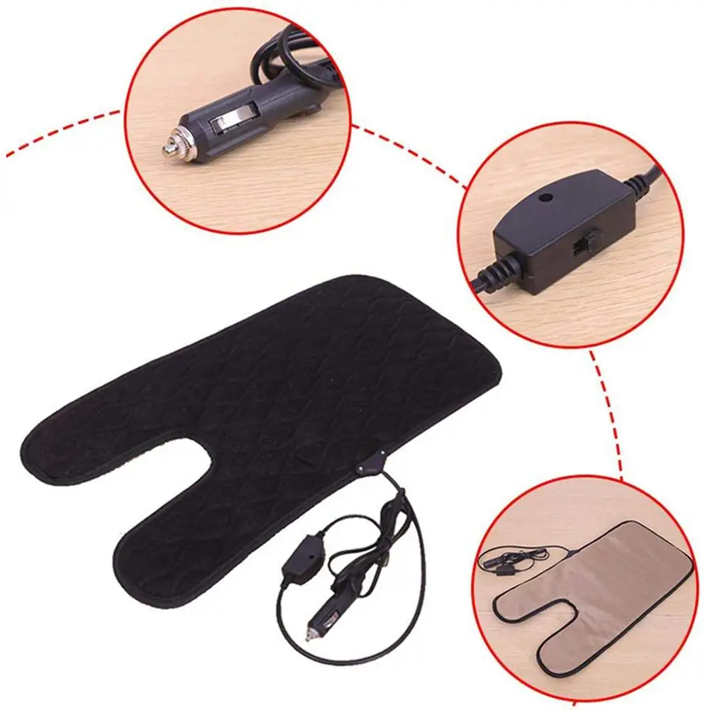 

Comfortable Automobiles Seat Covers 12V Winter Kids Children Car Heating Seat Cushion Pad Cover Heater Warmer Mat Hot sale