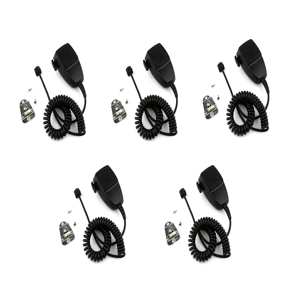 

5pcs New 8-pin Speaker Mic Microphone for Motorola GM350 GM360 MAXTRAC GR1125/GR1225 Walkie Talkie J0167A