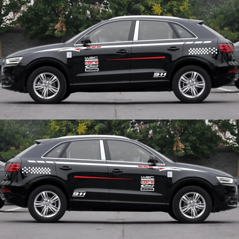World Datong sport Автомобильная наклейка для Audi A1 A3 Racing Sport WSC Стайлинг на заказ