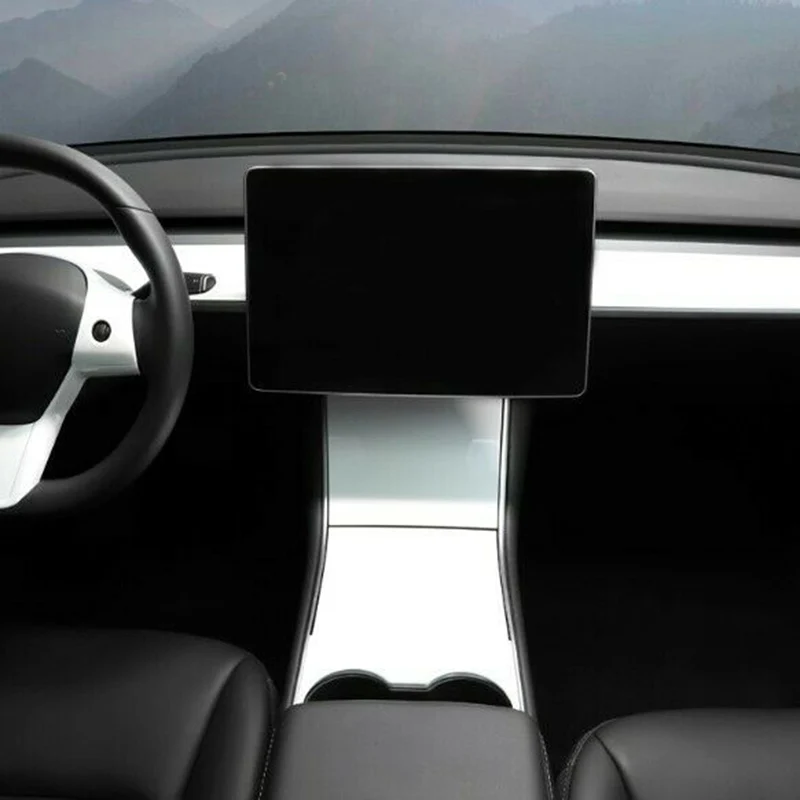 Управление автомобилем-Консоль Shift-Box рамка Накладка для Tesla модель 3 18-19(белый