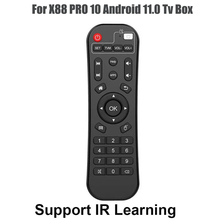 Remote Control X88 Pro S Ultra Hd 6k X88 PRO 10 Android TV BOX IR