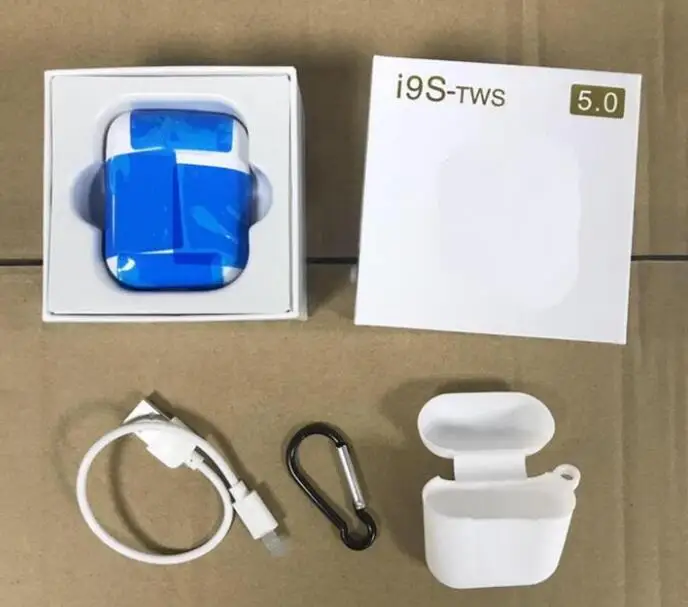 

i9s TWS Mini Wireless Bluetooth Earphone Stereo Earbud Headset With Charging Box Mic For All Smart phone iOS Android