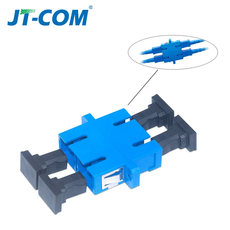 SC к UPC волоконный адаптер Mutimode мм дуплексный металлический Соединительный фланец