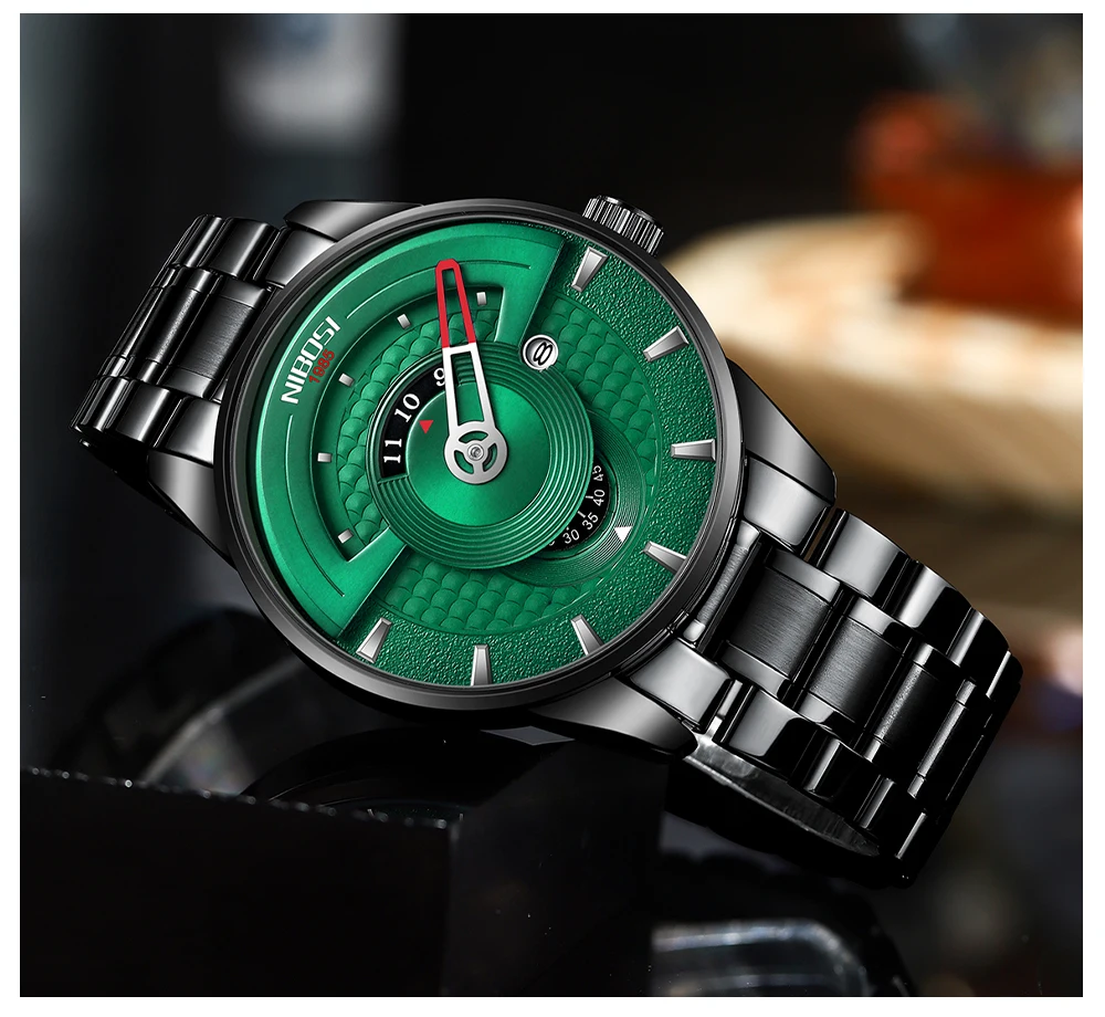 Quartz & Stainless Watch 2509 Nibosi
