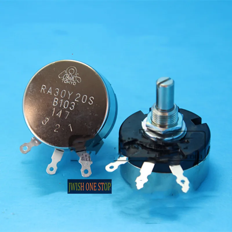 

Кольцевой потенциометр RA30Y20S мощность 2,5 W 10k B103