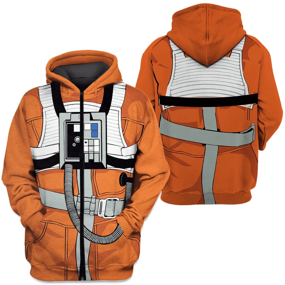 PLstar Cosmos Pilot Apparel 3D Толстовка с капюшоном с принтом космонавта, костюм для косплея, толстовка унисекс, Повседневная Уличная одежда, sudadera hombre