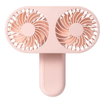 

SANQ Dual Head Handheld Fan USB Portable Creative Gift Fan Outdoor Charging Mini Small Fan