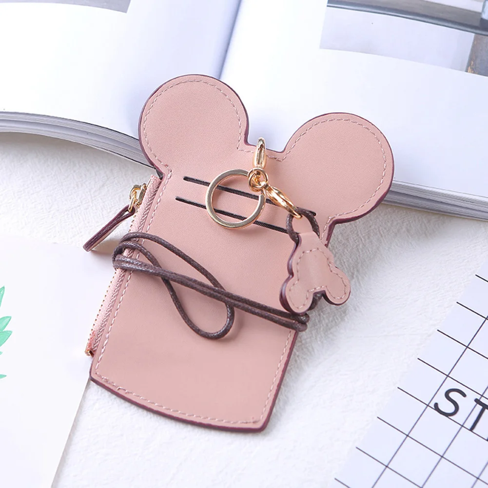 

Gift Lanyard Multifunctional Case Fashion Storage Small Hanging Key Money Girl Cartoon Shape Zipper Card Holder