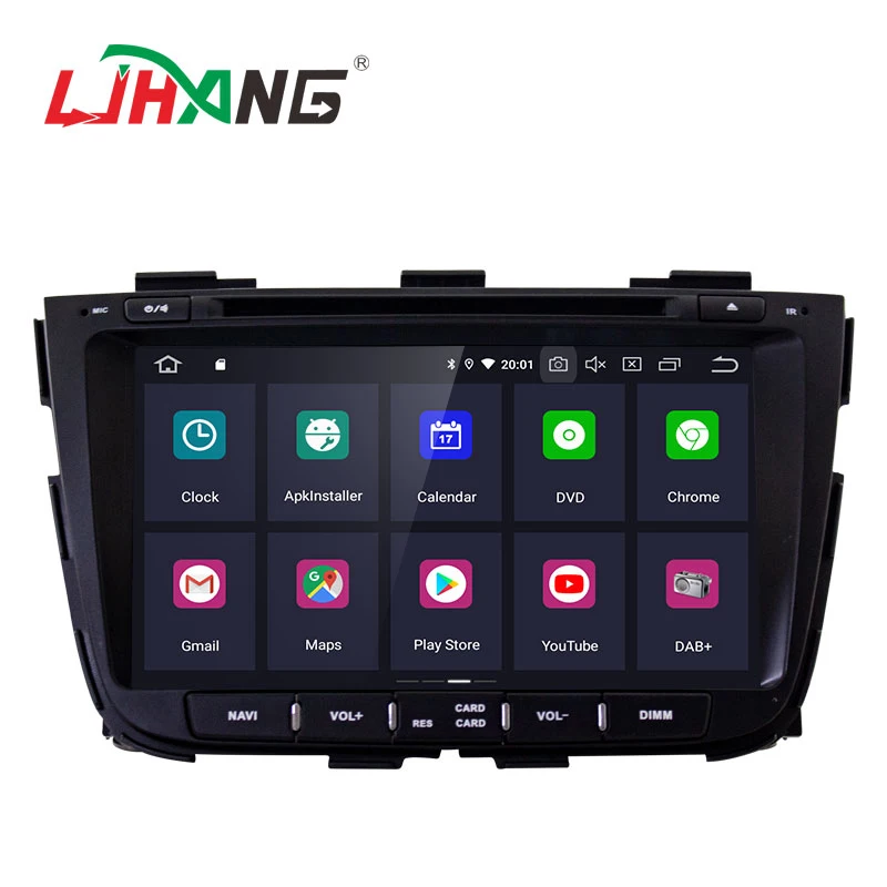 Perfect LJHANG Car DVD Player Android 9.0 For kia Sorento 2013 2014 2015 GPS Multimedia 2 Din Car Radio Stereo Automotive headunit Audio 1