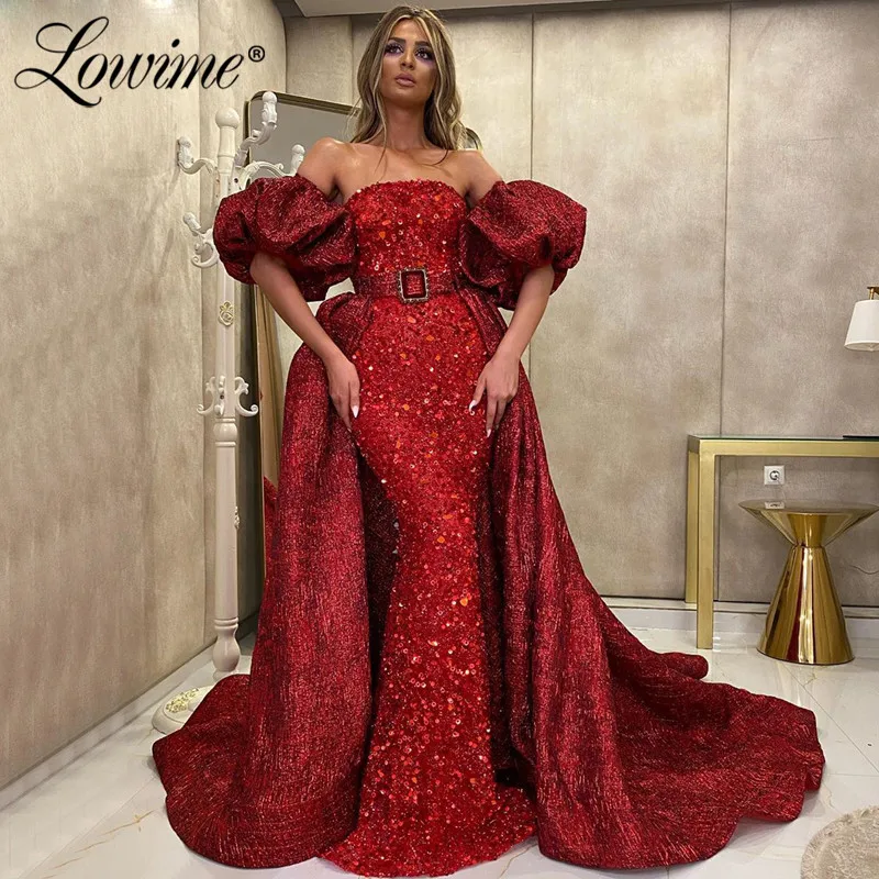 Burgundy Party Dresses 2020 Puffy 