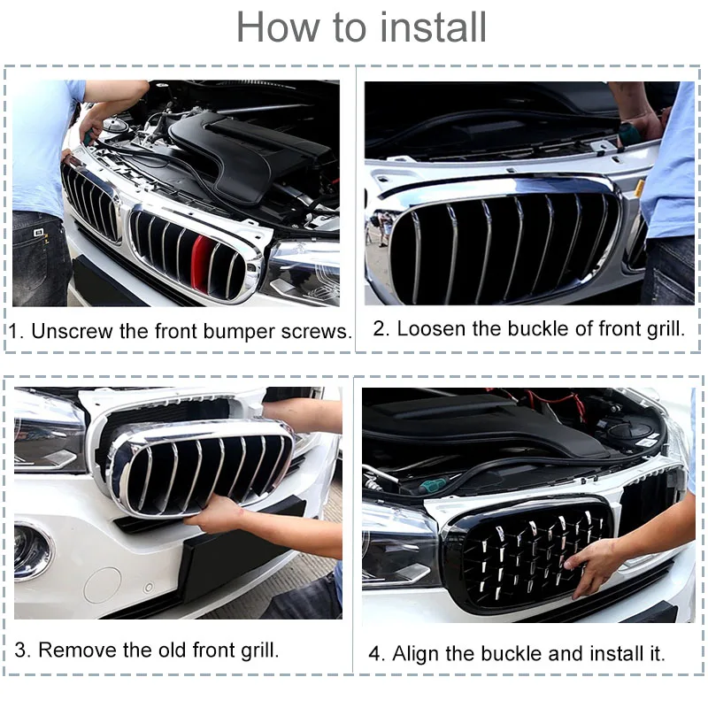 Car Front Bumper Sport Racing Grill Grilles For Bmw 5 Series F10 F11 F18 520i 523i 528i 520d 530d 10 16 Diamond Kidney Grille Racing Grills Aliexpress