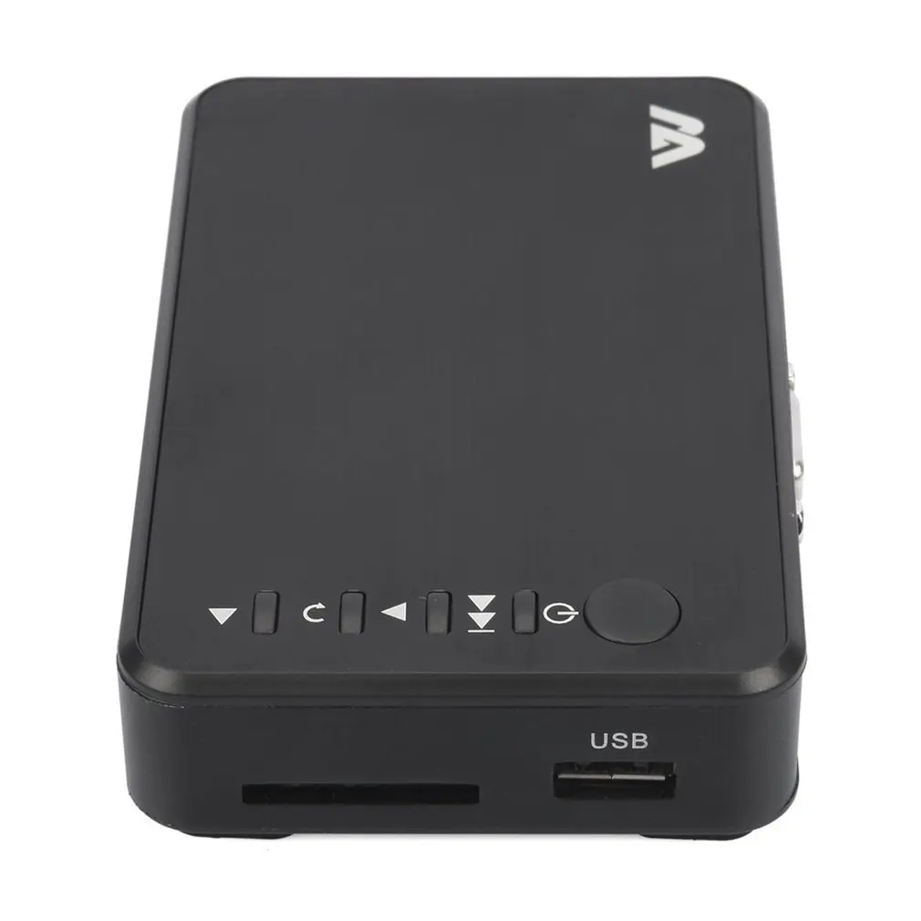 Mini Full HD Media multimedia Player Autoplay 1080P USB External HDD SD U Disk RMVB AVI MKV Media Player With HDMI VGA AV Output