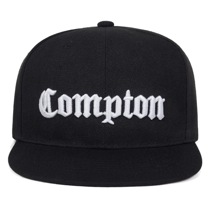 Новинка, модная бейсбольная кепка COMPTON с вышивкой, хлопчатобумажные бейсболки в стиле хип-хоп для мужчин и женщин, уличная Кепка От Солнца, повседневные кепки